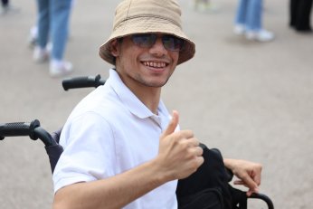 Özel bireylerin ralli heyecanı