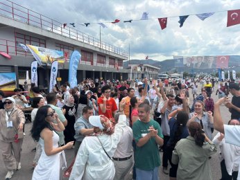 Özel bireylerin ralli heyecanı