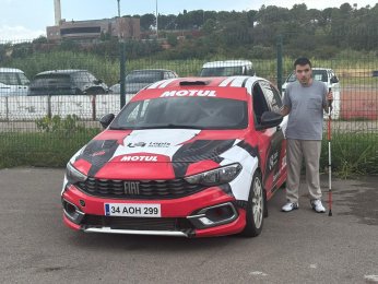 Özel bireylerin ralli heyecanı