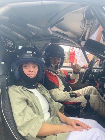 Özel bireylerin ralli heyecanı