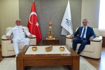 Garnizon Komutanı’ndan Başkan Büyükakın’a ziyaret