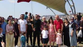 Lösemiyi yenen Kağan için balonlar uçuruldu