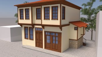 Tarihi Saraylı evi  restore ediliyor