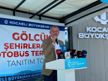 Büyükakın’dan terminal tanıtımında müjde;  ‘Gölcük’e metro gelecek’