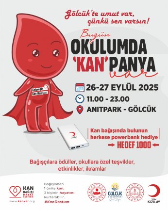 Kan bağışı festival  havasında yapılacak