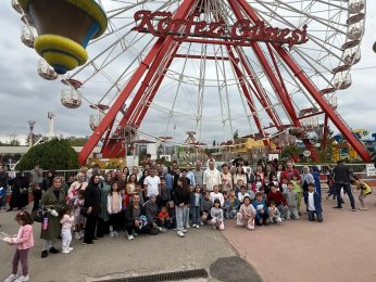 Eşmeli çocukların lunapark sevinci: Eğitim ve eğlence bir arada