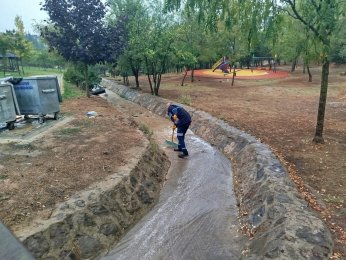 Büyükşehir’den olası su baskınlarına karşı tedbir