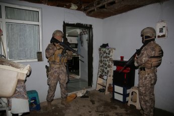 Zehir tacirlerine şafak operasyonu: 124 gözaltı