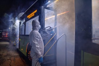 UlaşımPark otobüsleri düzenli temizleniyor