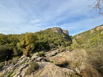 Ballıkayalar Kanyonu’nda sonbahar manzarası