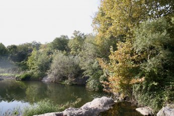 Ballıkayalar Kanyonu’nda sonbahar manzarası