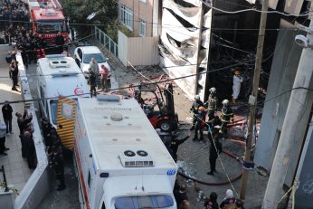 Fabrika yangınında 6 kişi hayatını kaybetti