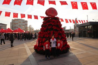 10 Kasım’a özel 1087 Atatürk çiçeği