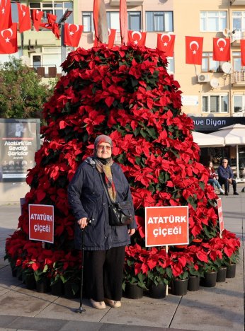 10 Kasım’a özel 1087 Atatürk çiçeği