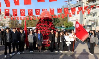 10 Kasım’a özel 1087 Atatürk çiçeği