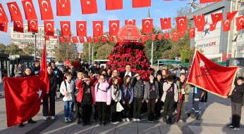 10 Kasım’a özel 1087 Atatürk çiçeği