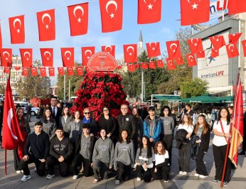 10 Kasım’a özel 1087 Atatürk çiçeği