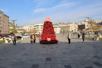 10 Kasım’a özel 1087 Atatürk çiçeği