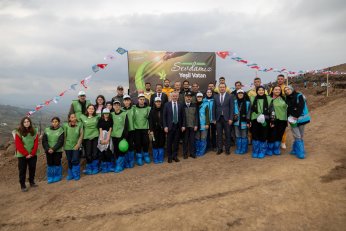 3 bin fidan toprakla buluştu