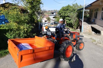 Yangın mağduru üreticilere destek