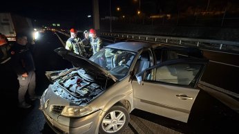 Üç aracın karıştığı kazada 6 yaralı