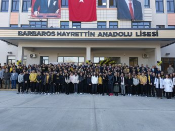 Barbaros Hayrettin’de ilk ders zili çaldı