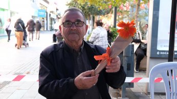 Kadına şiddete turuncu farkındalık