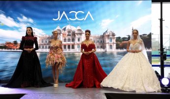 Evlilik Fuarı’nda defile büyüledi