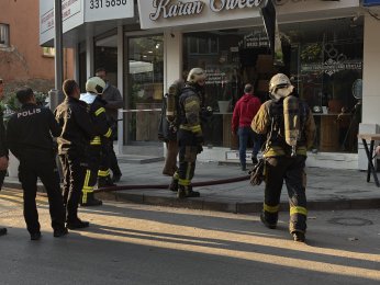 Spot eşya dükkanının deposunda yangın