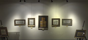 Hat sanatı eserleri beğeniye sunuldu