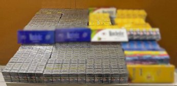 3 araçtan kaçak alkol ve sigara çıktı