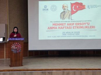 Milli Şairimiz Gölcük’te anıldı