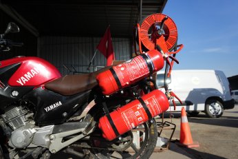 Yangını durduracak sistem geliştirdi