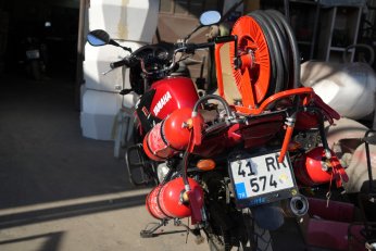 Yangını durduracak sistem geliştirdi