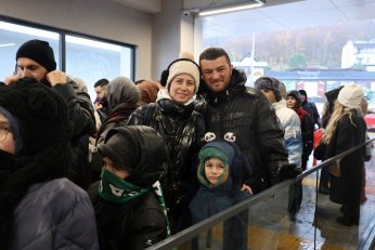 Kuzuyayla’da muhteşem kar manzarası