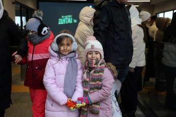 Kuzuyayla’da muhteşem kar manzarası