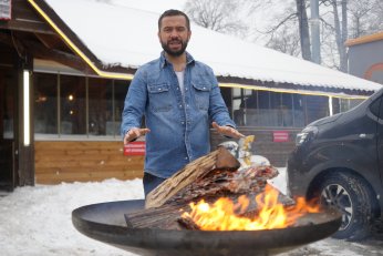 Kartepe’de kar sevinci