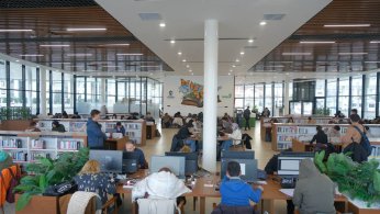 Modern kütüphaneler gençlerin uğrak noktası
