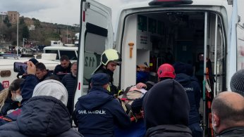 Denizde çırpınan vatandaş kurtarıldı