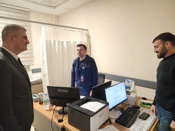 Başkan Sezer’den yeni yıl ziyaretleri