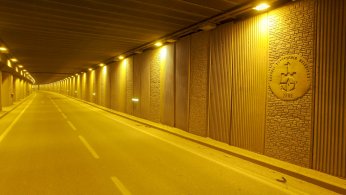 Seka Tüneli’ndeki paneller yenilendi