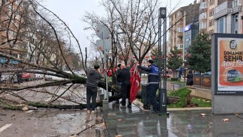 Büyükşehir, şiddetli lodosa karşı teyakkuzda