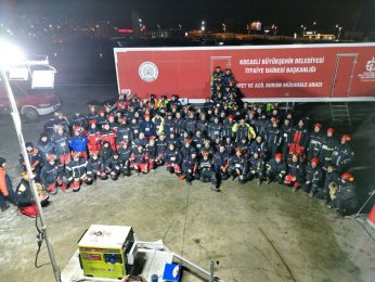 İtfaiyeden 1 yılda 13 bin 562 vakaya müdahale