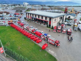 İtfaiyeden 1 yılda 13 bin 562 vakaya müdahale