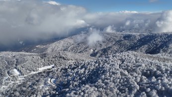 Kartepe’de beyaz, mavi ve yeşil birleşti