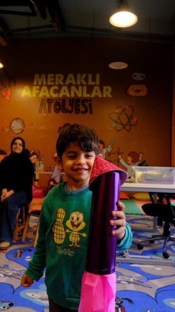 Minik mucitler bilimin izinde