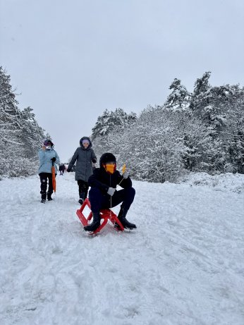 Kartepe’de kar kalınlığı 77 cm