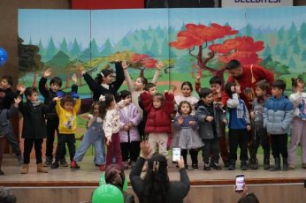 Şenlikte neşeli  anlar yaşanıyor