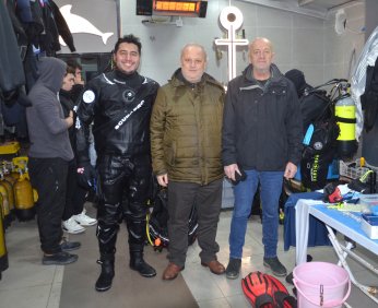 Dünya rekoru için  dalış yapacak