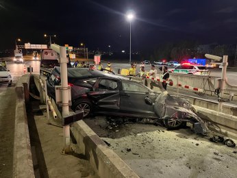 Sürücülerin kabusu otoyollardaki beton bloklar